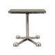 Coffee table on wheels, Italian design, 1970s, manufacturer: Allegri