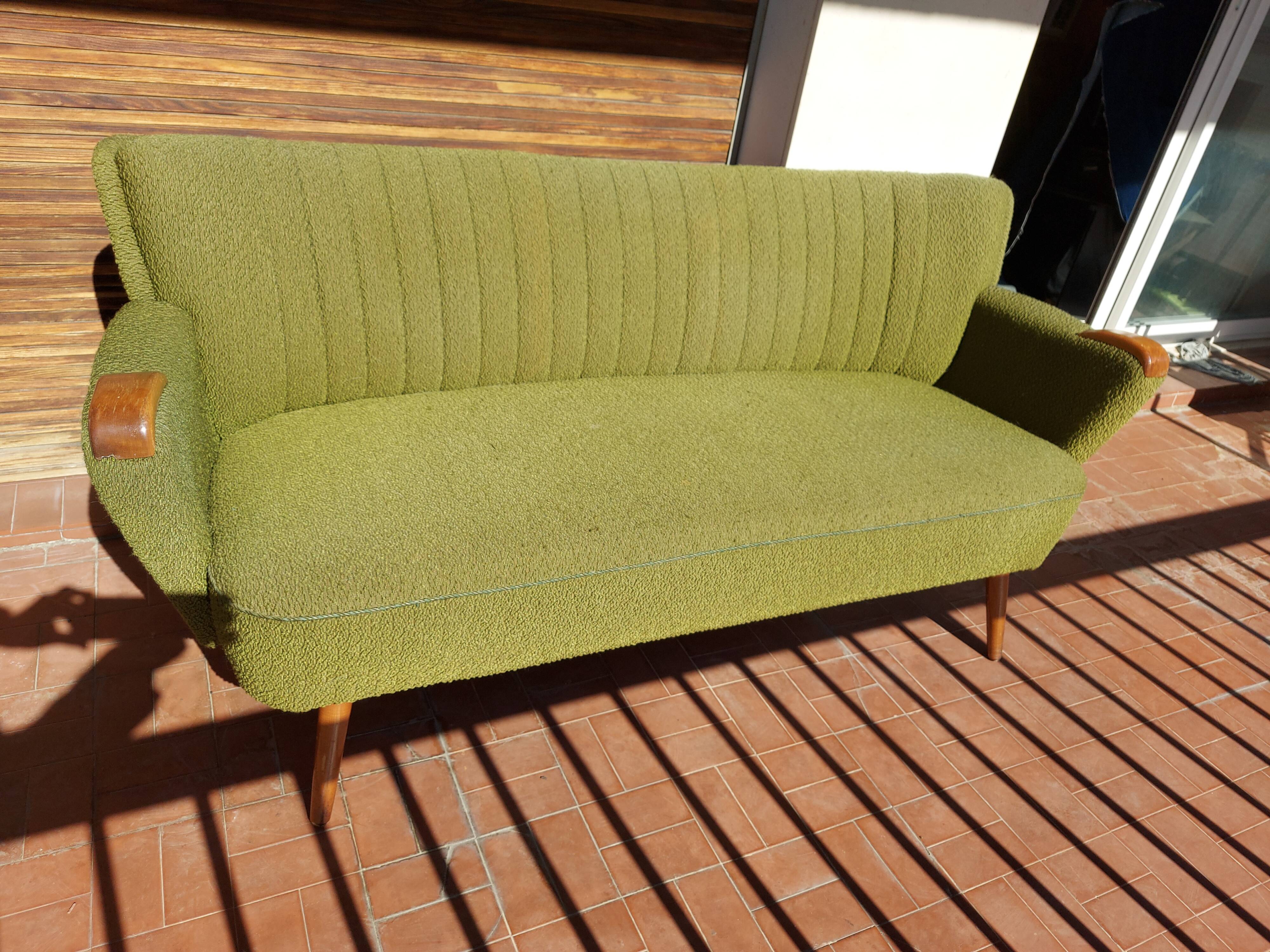 Cocktail sofa design 50's