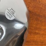 Vintage Canadian metal bowl with beaver decoration by Hoselton.