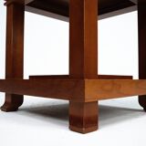 Table d'appoint Robie de Frank Lloyd Wright pour Cassina, édition limitée. Italie, 1988