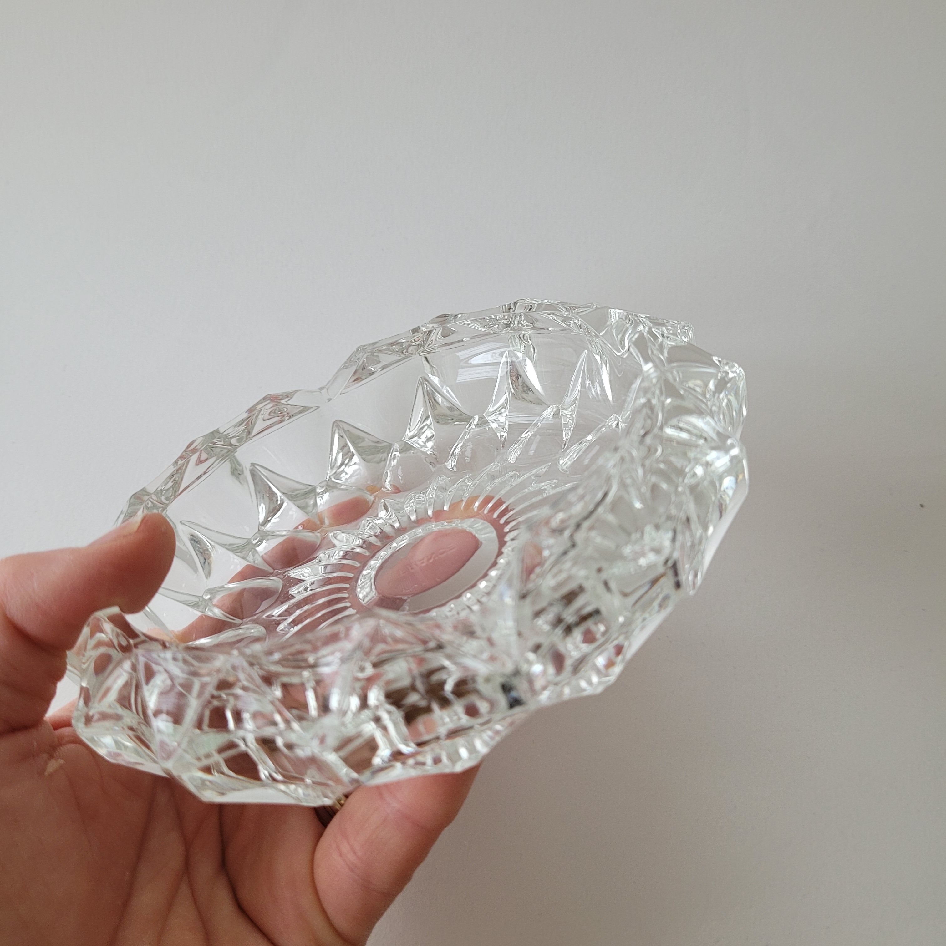 Crystal ashtray