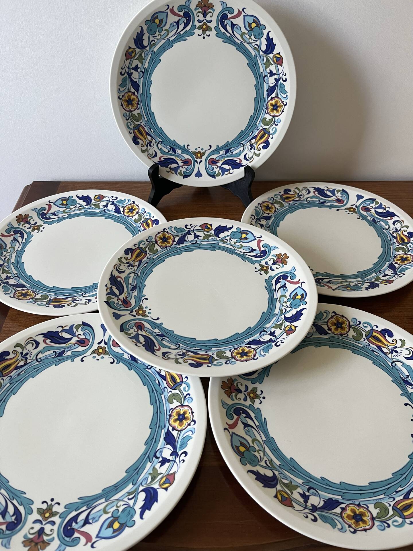Service of 6 flat plates Izmir Villeroy and Boch