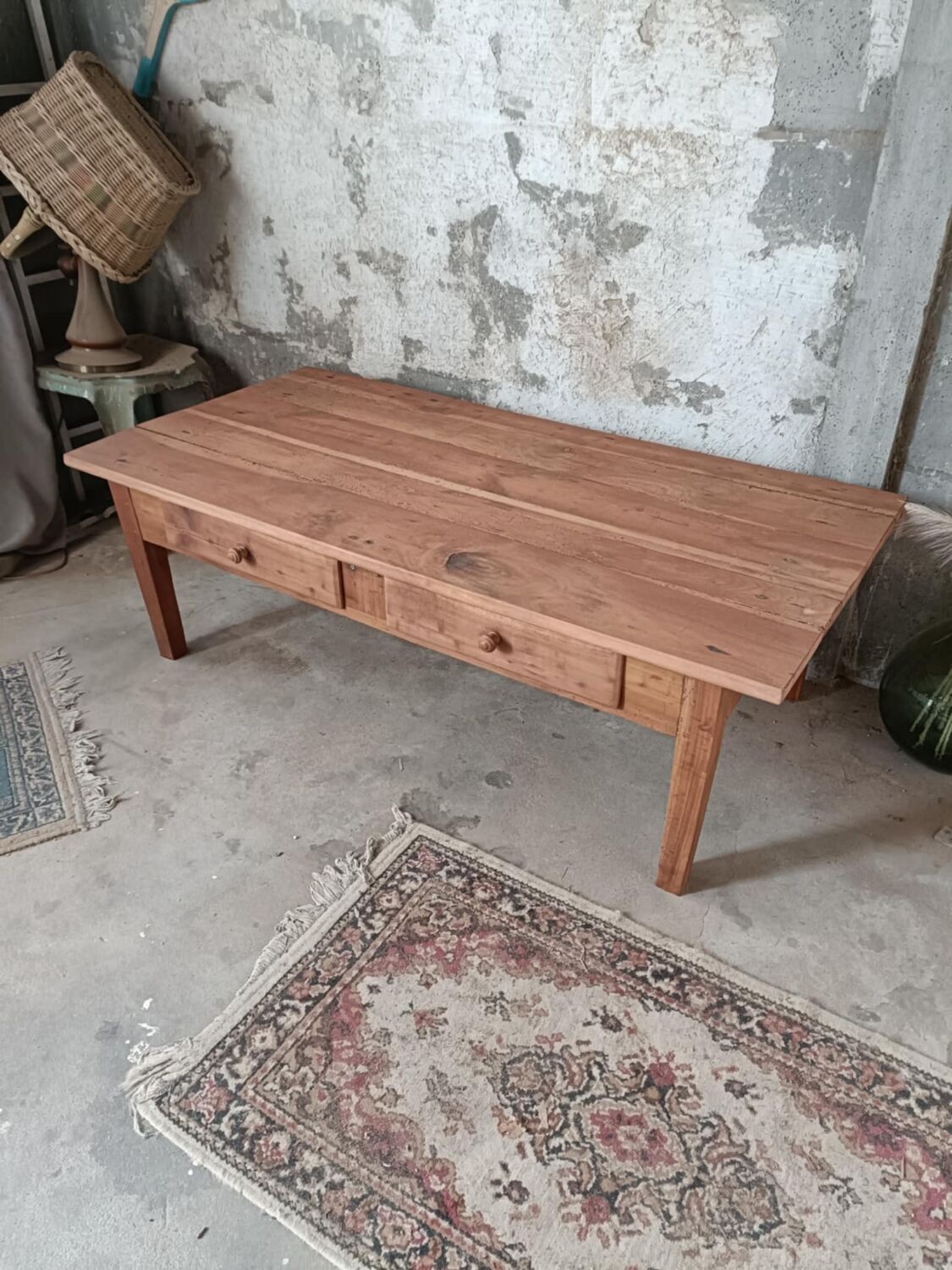 Farmhouse coffee table