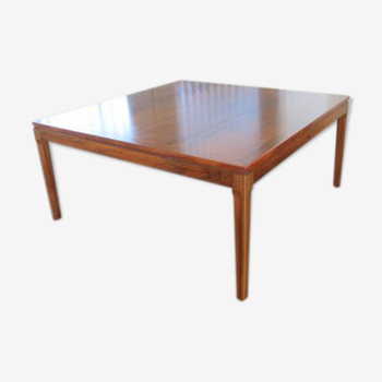 Scandinavian rosewood coffee table