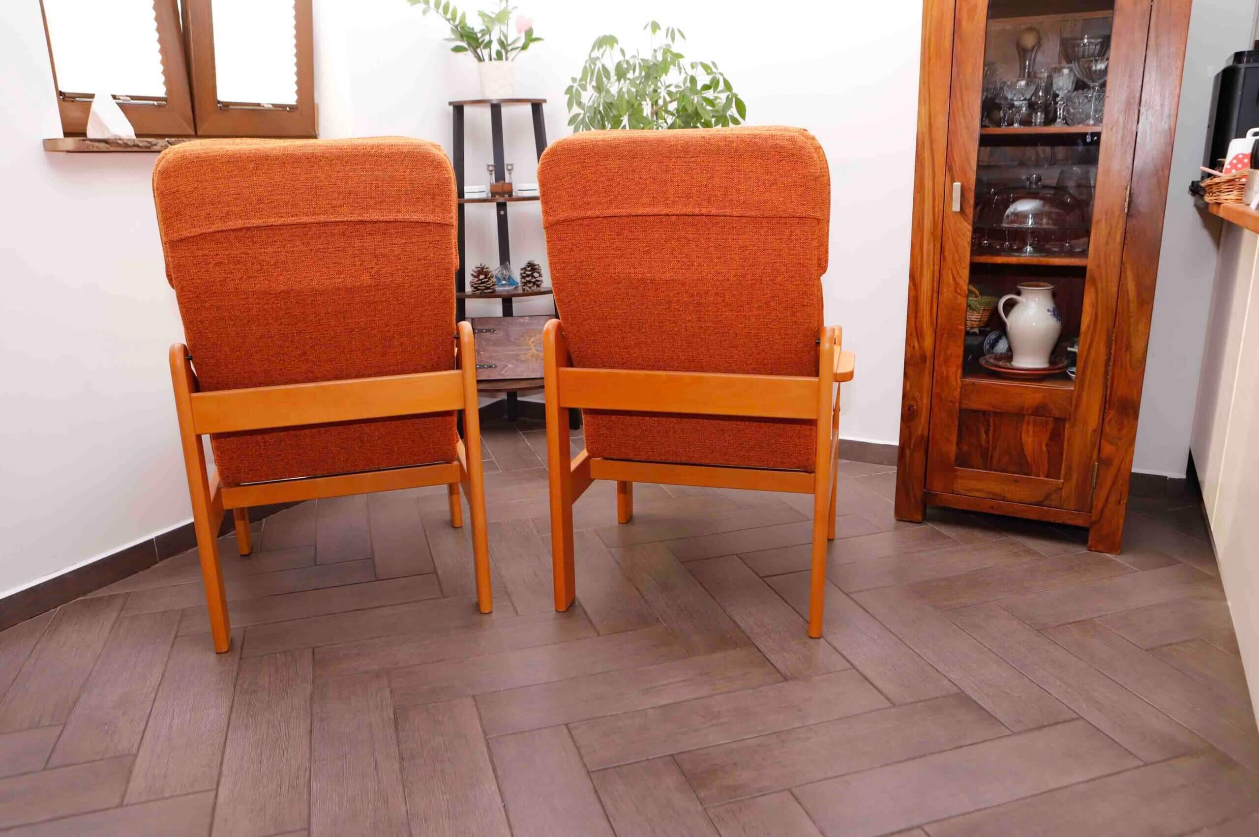 Jech armchair set – model betty, czech design from the 1990s