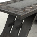 Art-deco style coffee table