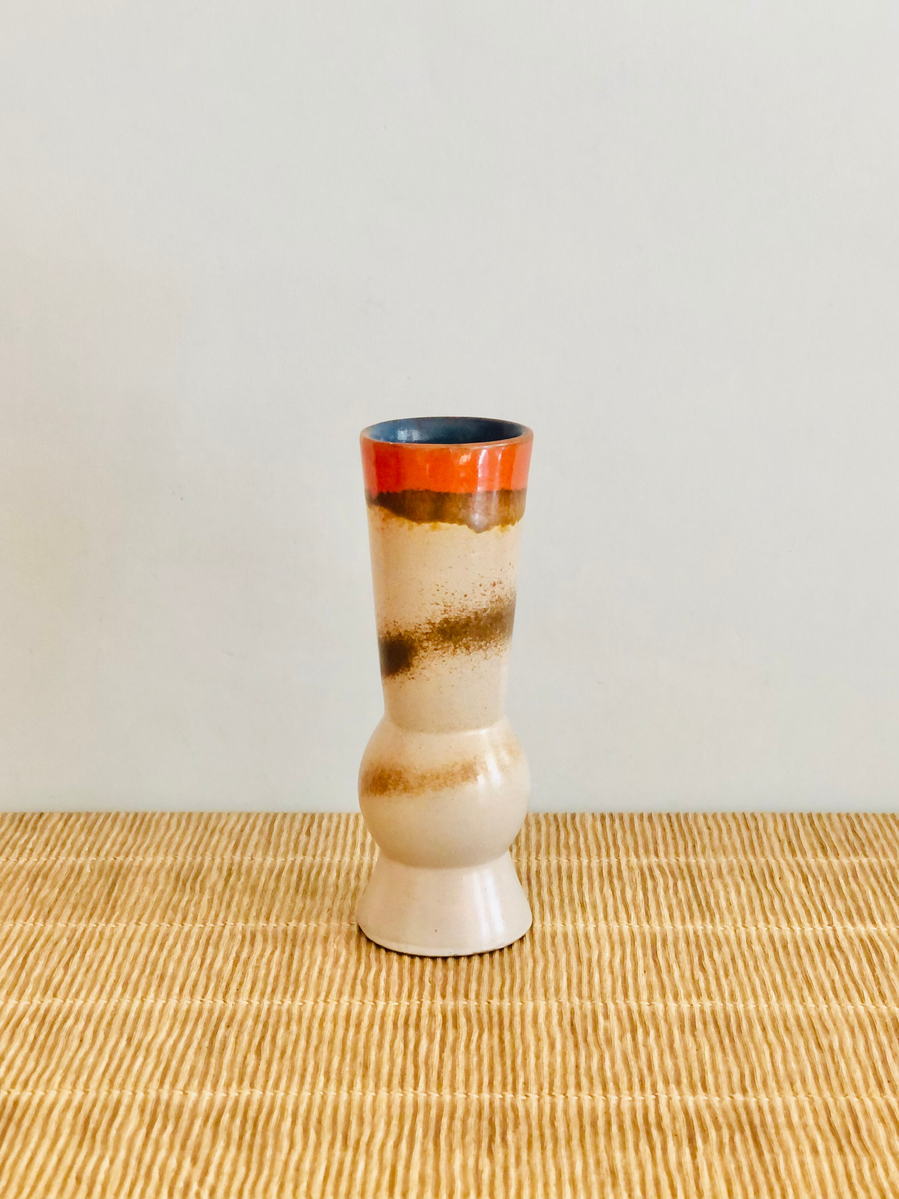 Ceramic vase Strehla, Germany