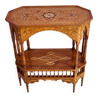 Oriental style side table