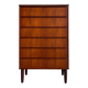 Vintage Danish chest of drawers in teak