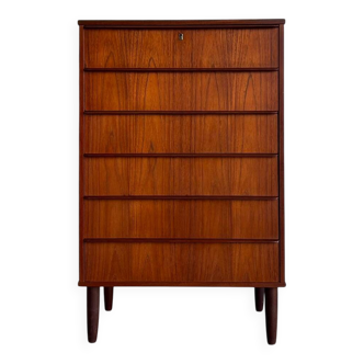 Vintage Danish chest of drawers in teak