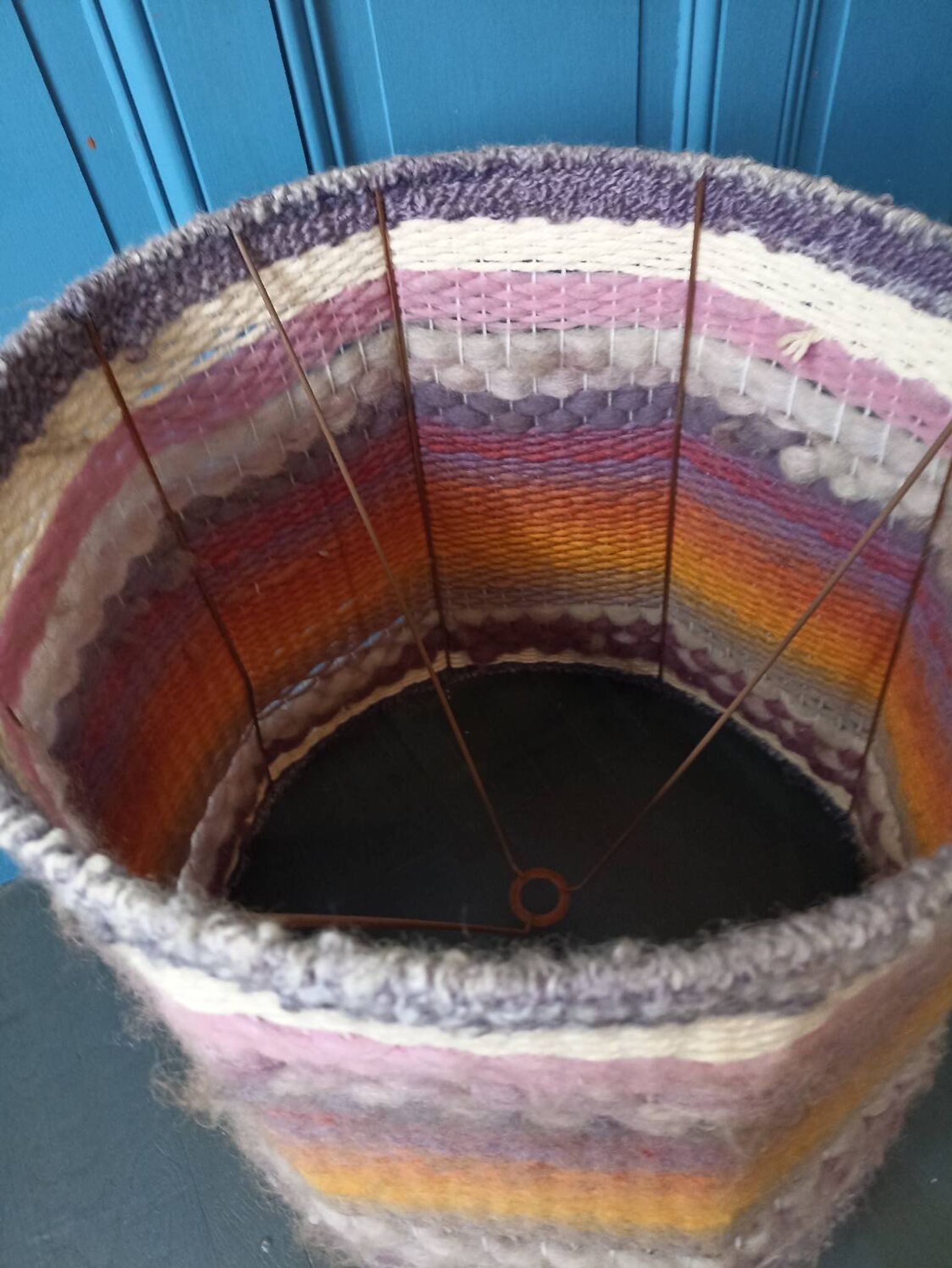 Large 70s lampshade