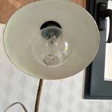 Vintage green bedside lamp