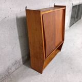 Étagère murale en bois années 50/60