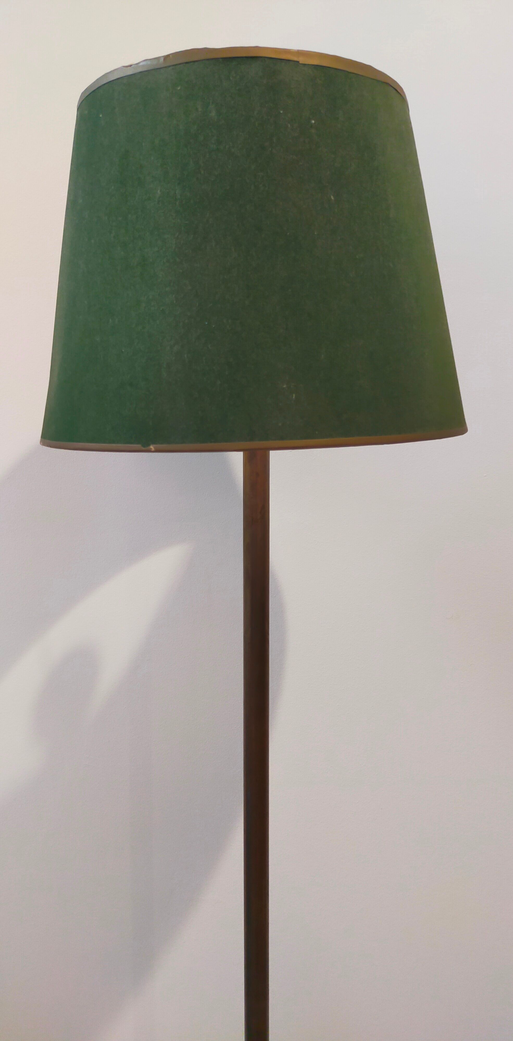 Lampadaire vintage en laiton