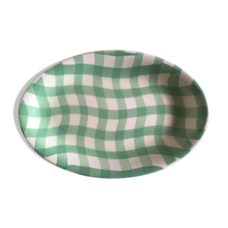 Flat oval Croisette de Salins 60s