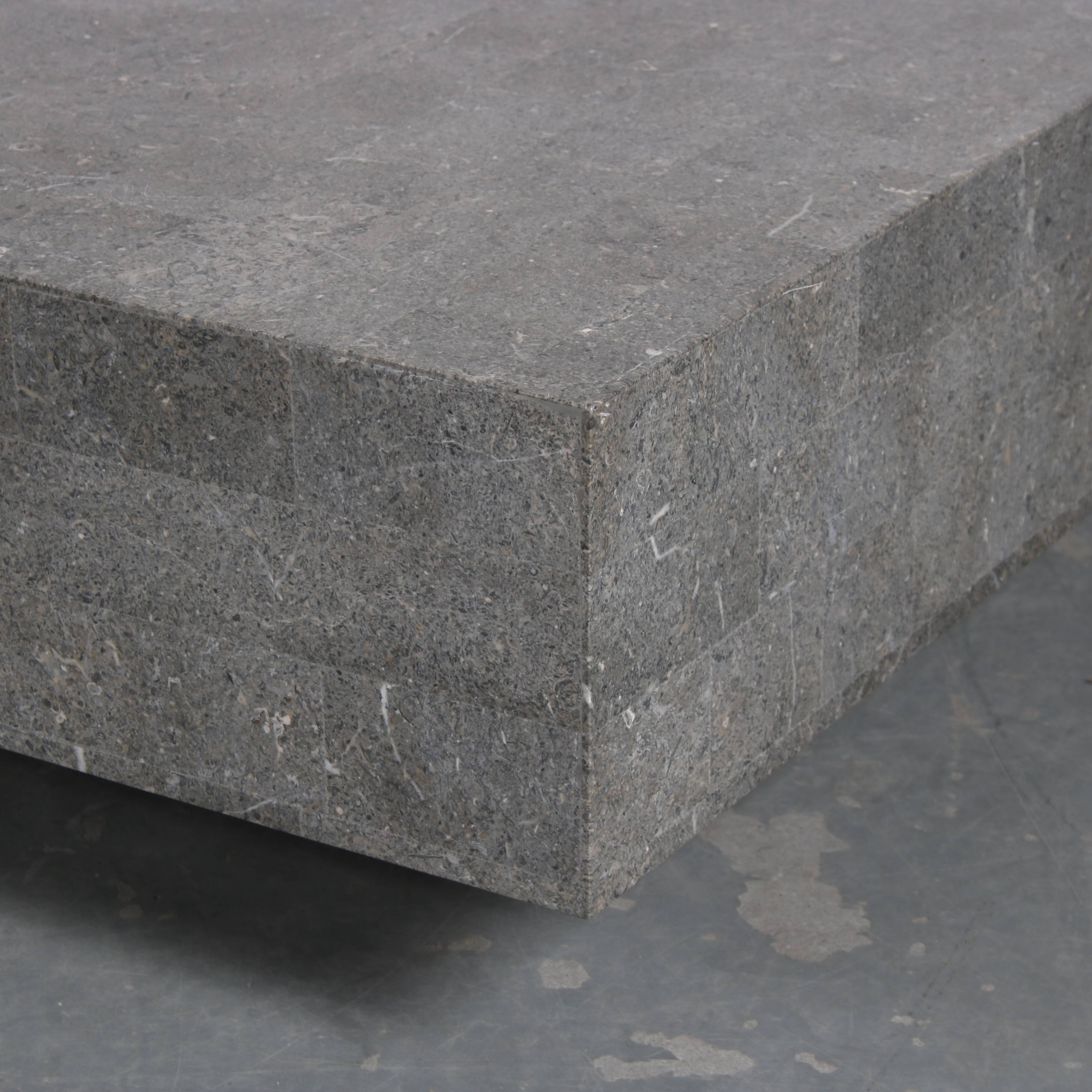 1970s Tesselated stone coffee table from Italy