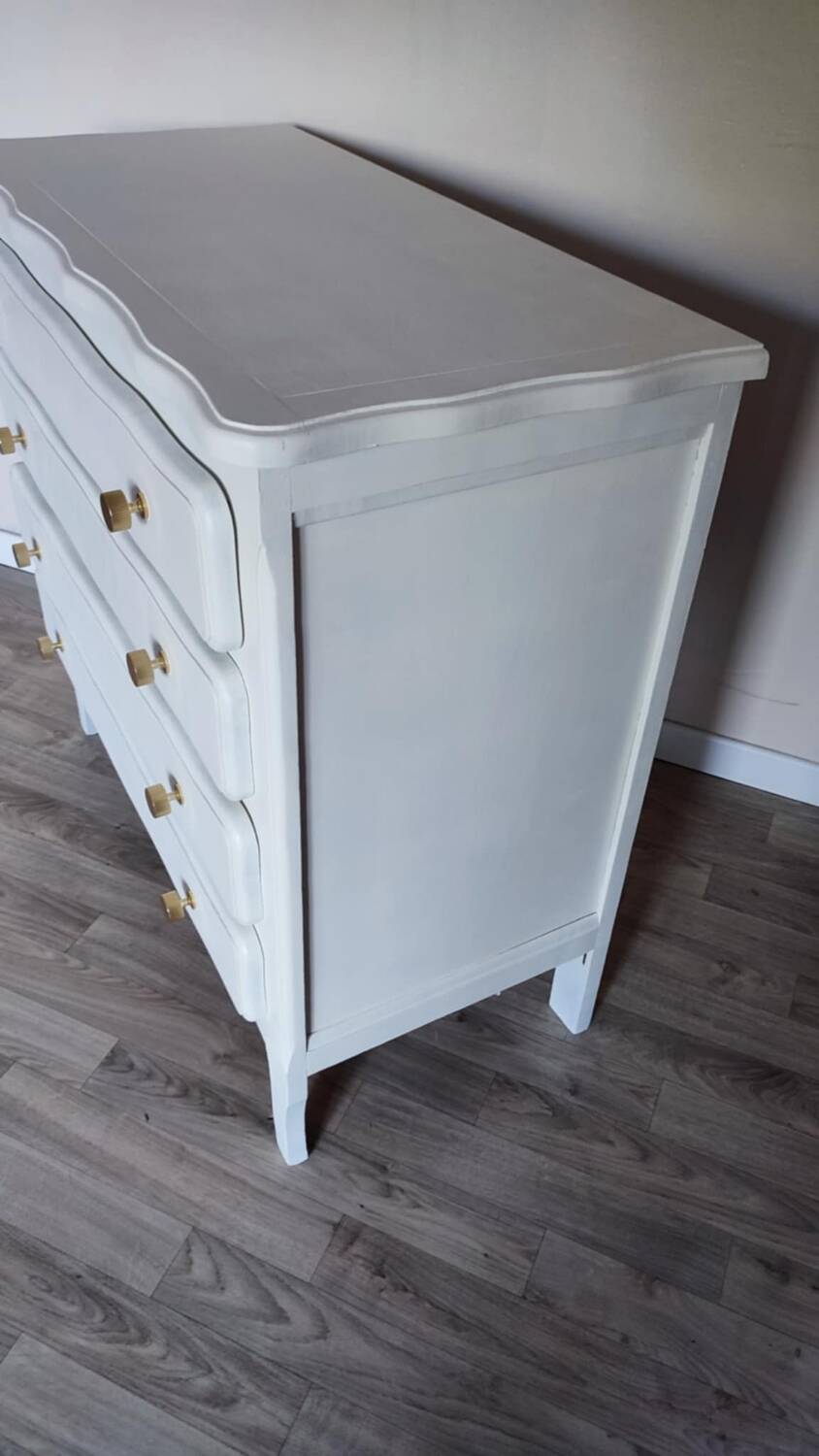 Restored vintage chest of drawers