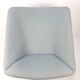 Oyster chair with cross base by Pierre Paulin for Artifort, 1965