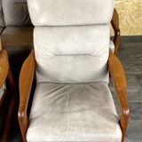 1960s 1970s Teak Sofa  & 2 Easy Chairs  by Holstebro Møbelfabrik A/S