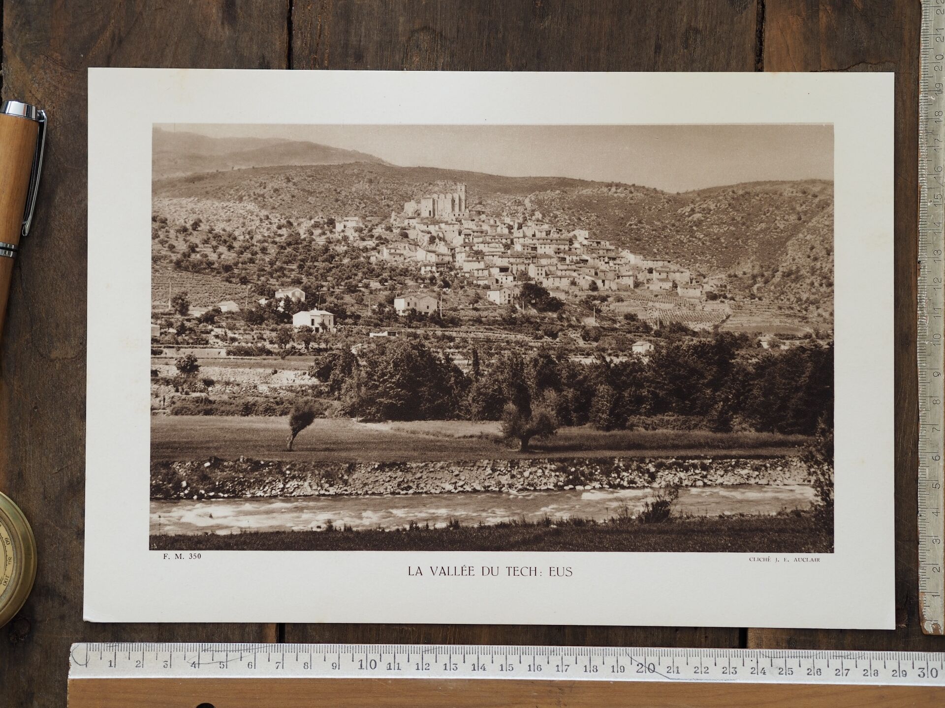 Photo ancienne d'Eus - Pyrénées-Orientales - 1935