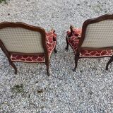 Paire de Fauteuils à la Reine dit Cabriolets