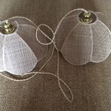 2 flower hangings