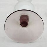 Glass vase on a stand