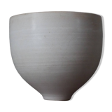 Japandi ceramic salad bowl, second-hand artisanal pottery