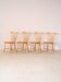 Set of 4 chairs by Carl Malmsten "Lilac Aland"