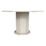Table en travertin vintage
