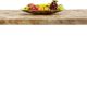Tortuga table design 180 x 90 cm, made of mango wood and steel.
