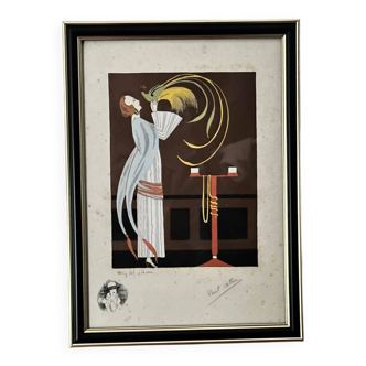 Tableau Paul Allier mon bel oiseau
