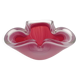 Murano Sommerso Opaline Red Bowl 16cm 882g