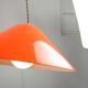 Mid-Century Orange Pendant Lamp from Guzzini, 1960s