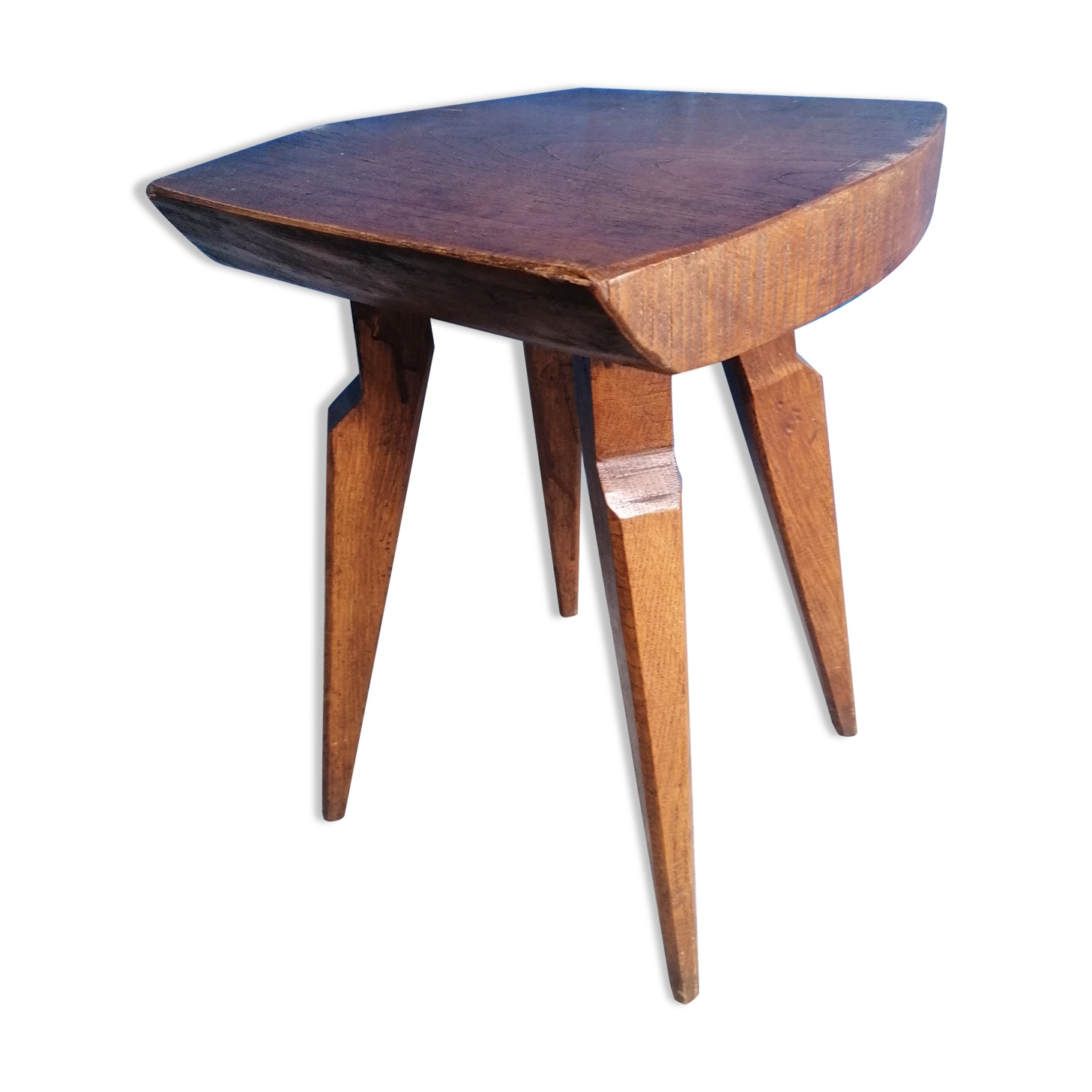 Wooden stool table