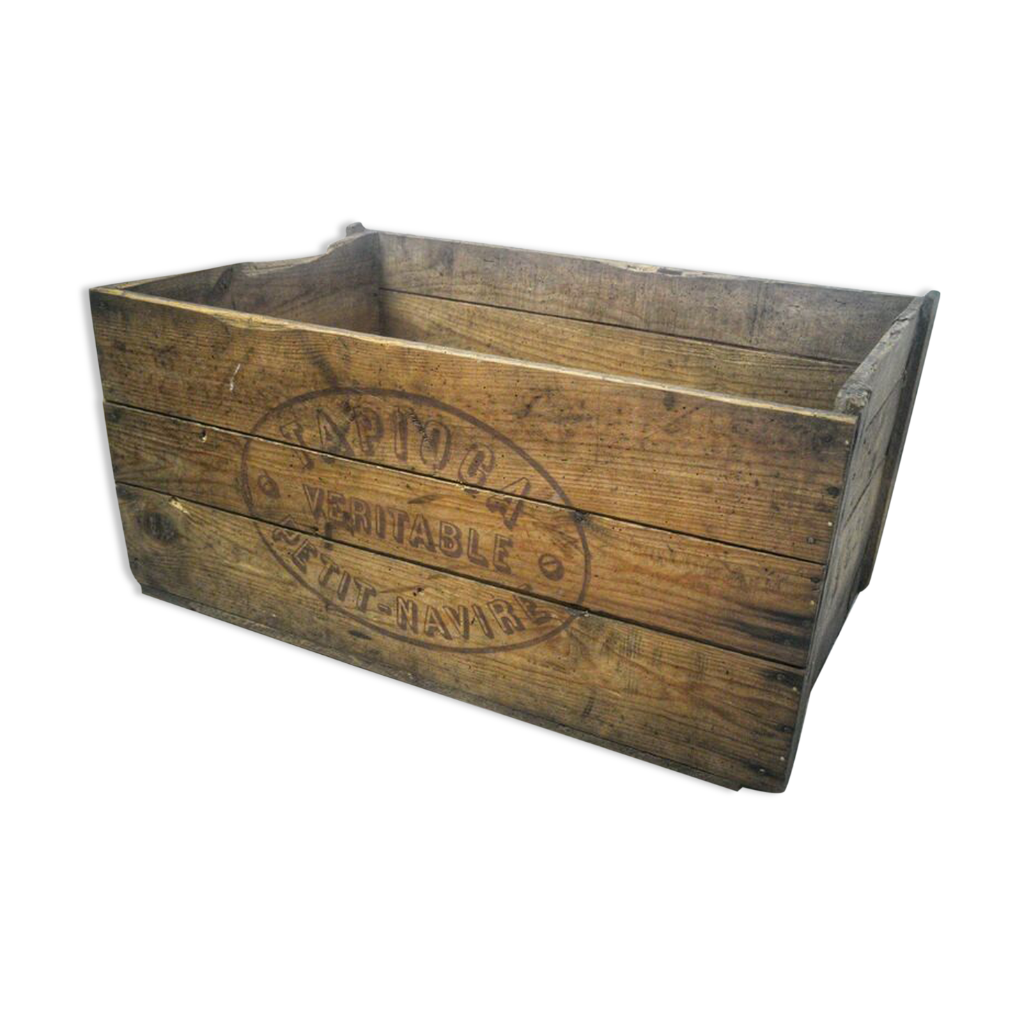Caisse en bois Petit Navire