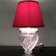 Petite lampe en verre