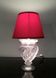 Petite lampe en verre