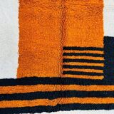 Tapis en laine pure fait main traditionnelle taille 150 x 250 cm