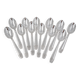 12 dessert spoons Grand Prix model silver-plated 18 cm excellent condition