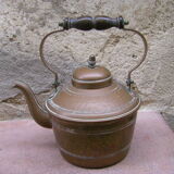 Vintage copper teapot