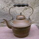 Vintage copper teapot