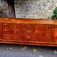 Enfilade scandinave en teck. 1950