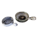 Two fondue pots by Albert Thiry