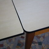 Table vintage formica and wood