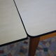 Table extensible vintage formica et bois