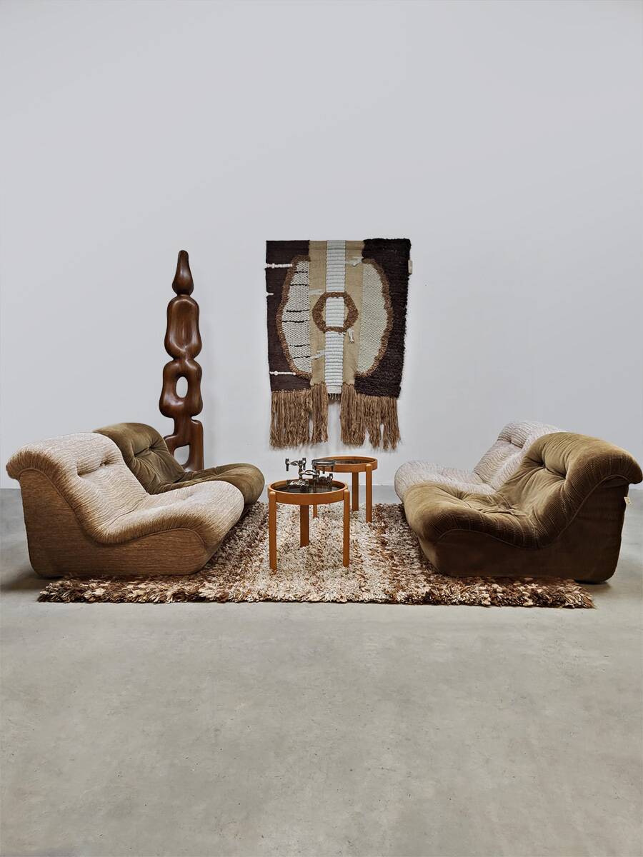 Rare vintage Dutch design modular sofa 'Patate' Artifort