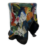 Tabouret en plastique recyclé de Bar & Knell, 1990