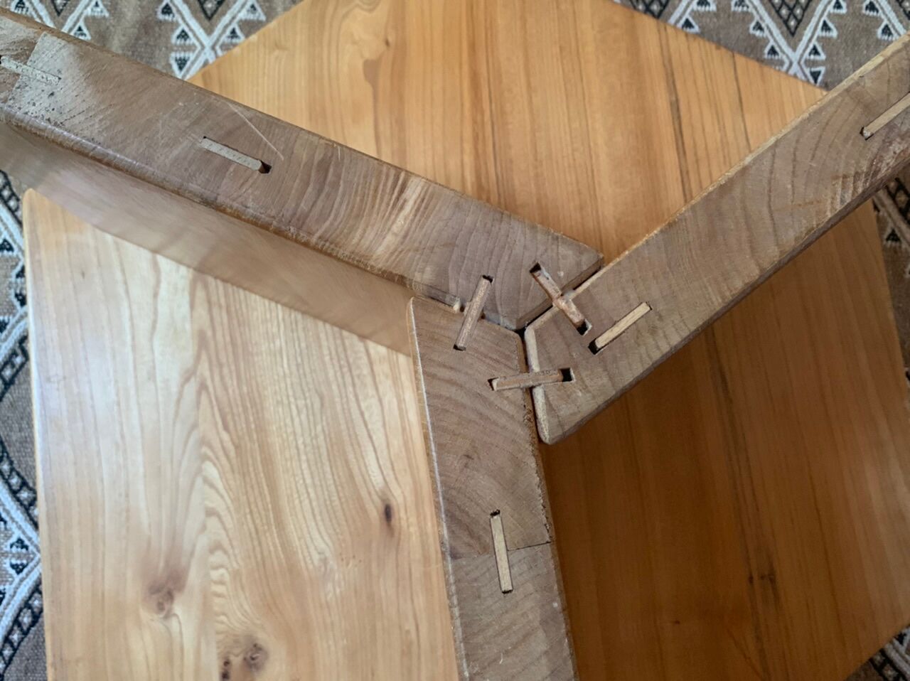 Wooden coffee table Regain 70s
