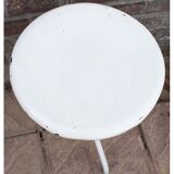 White doctor metal stool